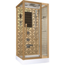 Душевая кабина Niagara Lux 100x90 7714G золото