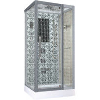 Душевая кабина Niagara Lux 100x90 7714W хром, металлик