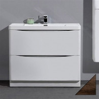 Раковина с тумбой BelBagno Ancona-N 90 rovere more напольная