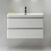 Тумба под раковину подвесная BelBagno Energia-N 80 bianco lucido подвесная