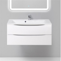 Тумба под раковину подвесная BelBagno Marino 100 bianco lucido