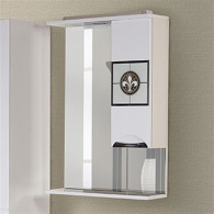 Зеркало с шкафом Onika Флорена 62.01 R белый 206206 