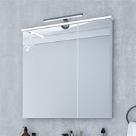 Зеркало-шкаф Акватон Брук 80 со светильником 1A200602BC010