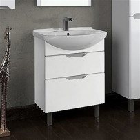 Тумба под раковину Dreja.Eco Laguna Plus 75 белая