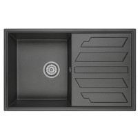 Мойка гранитная Seaman Eco Granite SGR-8002 Black 