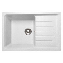 Мойка из мрамора GranFest Practic GF-P760L белый