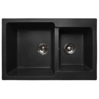 Мойка из мрамора GranFest Practic GF-P780K черный