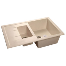Мойка из мрамора GranFest Quadro GF-Q775KL белый