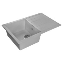 Мойка из мрамора GranFest Quadro GF-Q780L серый