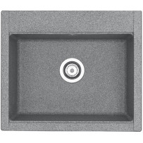 Мойка из мрамора Акватон Делия 60 серая 1A715232LD230