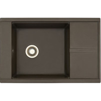 Мойка из мрамора Акватон Делия 78 кофе 1A715132DE280