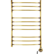 Полотенцесушитель электрический Domoterm Калипсо П10 50x80, античная бронза, R 