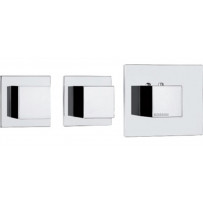 Термостат Bossini Cube 2 Outlets LP Z032203 (хром) 