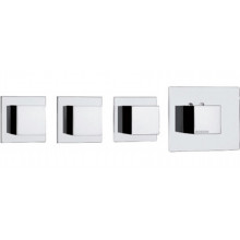 Термостат Bossini Cube 3 Outlets LP Z032205 (хром) 