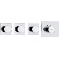 Термостат Bossini OKI 3 Outlets LP Z031205 (хром)