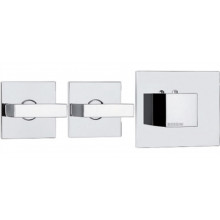 Термостат Bossini Rectangular 2 Outlets LP Z033203 (хром) 