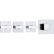 Термостат Bossini Rectangular 3 Outlets LP Z033205 (хром) 