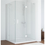 Душевой уголок Vegas Glass AFA-F 110*100 01 01 R прозрачное