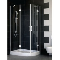 Душевой уголок Vegas Glass AFS-F 100*80 01 01 L прозрачное