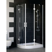 Душевой уголок Vegas Glass AFS-F 100*80 01 01 R прозрачное