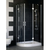 Душевой уголок Vegas Glass AFS-F 100*80 08 01 R прозрачное