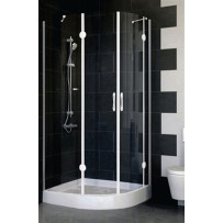 Душевой уголок Vegas Glass AFS-F 100*90 01 01 L прозрачное