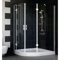 Душевой уголок Vegas Glass AFS-F 120*110 01 01 R прозрачное
