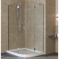 Душевой уголок Vegas Glass AFS-F Lux 120*110 07 01 L прозрачное