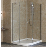 Душевой уголок Vegas Glass AFS-F Lux 120*110 07 01 R прозрачное