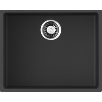 Мойка гранитная Omoikiri Bosen 54-U-BL черная 4993161