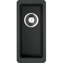 Мойка гранитная Omoikiri Kata 20-U-BL черная 4993375