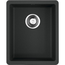 Мойка гранитная Omoikiri Kata 34-U-BL черная 4993382