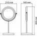 Косметическое зеркало Wasserkraft K-1003 двухстороннее