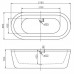 Акриловая ванна BelBagno BB12-1785 Акриловая ванна BelBagno BB12-1785
