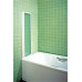 Шторка на ванну Ravak VS3 100 Transparent, профиль сатин