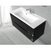 Тумба под раковину подвесная BelBagno Marino 100 nero lucido