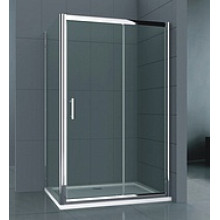 Душевой уголок RGW Passage PA-45 (100x80 см) профиль хром, стекло чистое