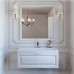 Зеркало для ванной Aqwella Империя 100 белое