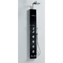 Душевая гидромассажная панель Novellini Aqua 1 Cascata 2 CASC2VT-H черный