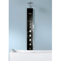 Душевая гидромассажная панель Novellini Aqua 1 Cascata 2 CASC2VTE-H черный