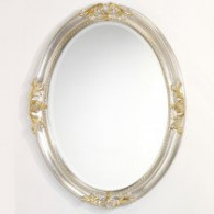 Зеркало для ванной Caprigo PL030-K серебро с золотом