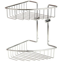 Решетка угловая двойная Veragio Basket Cromo VR.GFT-9034.CR